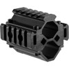 Barska Optics Double Barrel  Mount Shotgun, Tri- Rail