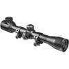 Barska Optics Plinker 22 Scope 4x32mm, 30/30 IR Cross Reticle with 3/8" Rings, Matte Black