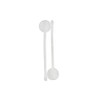 Nite Ize Gear Tie Mountable Cord Organizer 3" White