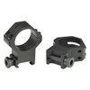Weaver Tactical 4 Hole Picatinny Rings X-High, 1" Matte