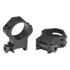 Weaver Tactical 4 Hole Picatinny Rings 30mm, Medium Matte