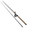 Abu Garcia Ambassadeur S Casting Combo 6501, 5.1:1 Gear Ratio, 11 lb Max Drag, 86 2pc Rod, Medium/Heavy Power, LH