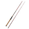 Berkley Cherrywood HD Casting Rod 66 Length, 2 Piece Rod, 8-17 Line Rate, 1/4-3/4 oz Lure Rate, Medium Power