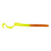 Berkley PowerBait Power Worm, 7" Pumpkin Chartreuse