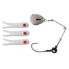 Johnson Johnson Beetle Spin Value Pack 1/8 oz, White/Red Dot