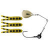 Johnson Johnson Beetle Spin, 1.5" Yellow/Black Spots