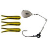 Johnson Johnson Beetle Spin Value Pack 1/8 oz, Yellow/Black Stripe