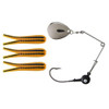 Johnson Johnson Beetle Spin Value Pack 1/8 oz, Black/Chartreuse/Orange
