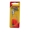 Johnson Rattlin Beetle Spin, 2" Length, 1/4 oz Bait Size, #4 Hook, Chartreuse