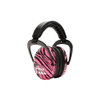 Pro Ears Ultra Sleek Noise Reduction Rating 26dB, Pink Zebra