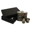 Rivers Edge Products Flask w/Shot Glasses Camo