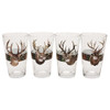 Rivers Edge Products 4 Pack 16 Oz Camo/Deer Pint Beer Glass