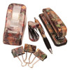 Rivers Edge Products 7 Piece Camo Office Desk Set