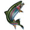 Rivers Edge Products Magnet Sign Rainbow Trout Auto