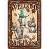Rivers Edge Products 12" x 17" Tin Sign Nut House