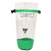 Seattle Sports Glacier Clear Dry Bag, Clear/Lime X-Small