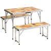 Coleman Table Packaway Picnic Set Mosaic
