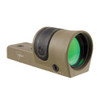 Trijicon Reflex 1x42mm Sight 6.5 MOA Amber Dot Reticle (without Mount), Cerakote Flat Dark Earth