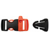 McNett 3/4" Whistle Sternu Strap Buckle w/Quick Attach T-Glide