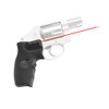 Crimson Trace Smith and Wesson J Round Butt Overmold, Front Activation, Full Grip, Clam Pack