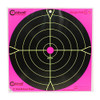 Caldwell Orange Peel 12" Bulls-eye: 5 sheets, Pink