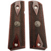 Pachmayr Colt 1911 Grip Double Diamond Rosewood