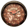 Rivers Edge Products Metal Clock, 15" Nut House