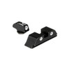 Trijicon Glock Bright and Tough 3 Dot Night Sight Set 42 and 43, Green Front and Rear Lamps