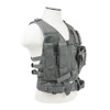 NcStar Tactical Vest Childrens, Urban Gray XS-S