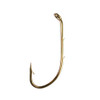 Eagle Claw Baitholder Down Eye 2 Slices Offset Hook, Bronze Size 6 (Per 10)