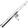 Eagle Claw Surf Beast Spinning Combo 10 Length, 2 Piece Rod, Medium Power, 5+1 Bearings
