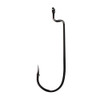 Eagle Claw Trokar Worm Hook HD, Platinum Black Size 1/0 (Per 7)