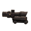 Trijicon ACOG 4x32mm LED Illuminated Scope Green, .223 Chevron Reticle with TA51 Mount, Black
