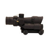 Trijicon ACOG 4x32mm LED Illuminated Scope Red, .223 Horseshoe/Dot Reticle with TA51 Mount, Black