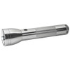 Maglite ML300L LED 2 Cell D Flashlight Display Box, Silver