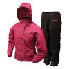 Frogg Toggs Women's All-Purpose Suits Black/Cherry X-Large