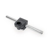 Scotty Rail Mounting Adaptor, 7/8??? Round Rail, Black