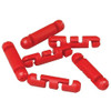 Scotty Stopper Beads for Braided Line, Red, Per 24