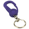 Scotty Snap Hook Key Chain Purple