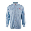 Penn Penn Vented Performance Long Sleeve Shirts, Blue Medium