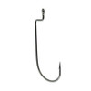 Gamakatsu Worm Hook, Offset Shank Size 4/0, NS Black, Per 5