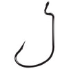 Gamakatsu Worm Hook, Offset Shank, G-Lock Size 2/0, NS Black, Per 6
