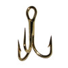 Gamakatsu Trout Treble Hook Size 16, Gold, Per 4