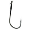 Gamakatsu Heavy Cover Worm Hook with Wire Keeper Size 4/0, NS Black, Per 4