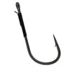 Gamakatsu Super Heavy Cover Worm Hook with Wire Keeper Size 3/0, NS Black, Per 4