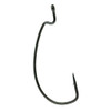 Gamakatsu Worm Hook, Offset Shank, EWG Size 3/0, NS Black, Per 5