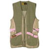 Browning Lady Sporter II Vest, Sage/Tan/Realtree AP Pink Large