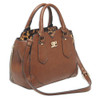 Bulldog Cases Satchel Style Purse w/Holster Chestnut/Leopard