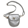 Bulldog Cases Trilogy Purse Metallic Silver/Silver
