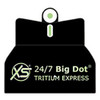 XS Sight Systems XS 24/7 Big Dot Tritium Express Sight Set Walter PPQ, 99
